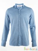 Damon / Приталенная голубая рубашка  | фото №0