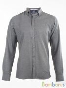 Damon / Прямая серая  Рубашка | фото №0