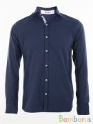 Damon / Прямая темно-синяя Рубашка | фото №0