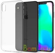 Чехол силиконовый для Apple iPhone XS Max (Прозрачный) | фото №0