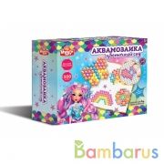 Набор д/детского тв-ва аквамозаика 300 бусин, цветочный сад МУЛЬТИ АРТ в кор.48шт | фото №0