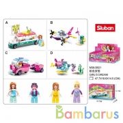 Конструктор транспорт+фигурки в кор. в дисплее (русс. уп.) уп-8шт в кор.8уп | фото №0