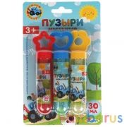 Мыльные пузыри "Синий трактор" в колбе 3*30мл на блистере ТМ "ИГРАЕМ ВМЕСТЕ" в кор.2*72шт | фото №0