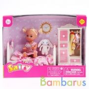 Кукла гнущаяся, с мебелью и аксесс., в ассорт. в кор. в кор.36шт | фото №0