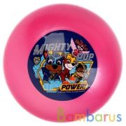 Мяч "Щенячий патруль" 23 см, с наклейкой, цвет в ассорт. в сетке ТМ "ИГРАЕМ ВМЕСТЕ" в кор.144шт | фото №0