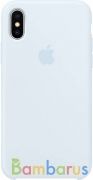 Чехол для Apple iPhone XS Silicon Case Protect (Голубой) | фото №0