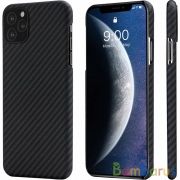 Чехол Pitaka MagEZ Case для iPhone 11 Pro Max (Черно-серый) | фото №0