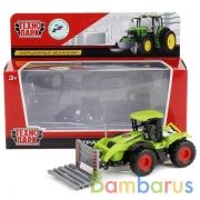 Модель "Технопарк" металл. инерц. СЕЛЬХОЗТРАКТОР 15см, подв. элем., в ассорт. в кор.2*48шт | фото №0