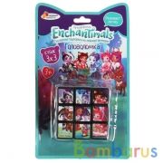 Логическая игра ЭНЧЕНТИМАЛС кубик 3х3 с картинками,  блистер ИГРАЕМ ВМЕСТЕ в кор.2*144шт | фото №0