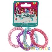 Аксессуары д/девочек ЭНЧЕНТИМАЛС резинки-пружинки, 4шт на карт. в пак. МИЛАЯ ЛЕДИ уп-12шт в кор.50уп | фото №0