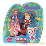 Кукла 16 см ФЕЕРИНКИ Фантик, руки и ноги сгиб, крылья свет. в тем, блистер КАРАПУЗ в кор.12шт | фото №0