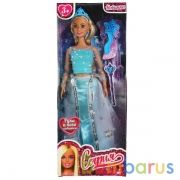 Кукла 29 см София снежная принцесса в голубом платье, расческа в комплекте КАРАПУЗ в кор.24шт | фото №0