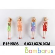 Кукла 27см, цвет в ассорт. в пак. в кор.4*240шт | фото №0