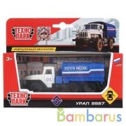 МАШИНА "ТЕХНОПАРК" МЕТАЛЛ. ИНЕРЦ. УРАЛ 12СМ, ОТКРЫВ. ДВЕРИ В РУСС. КОР. в кор.2*24шт | фото №0