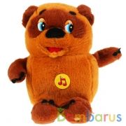 МЯГКАЯ ИГРУШКА "МУЛЬТИ-ПУЛЬТИ" СОЮЗМУЛЬТФИЛЬМ. МЕДВЕЖОНОК ВИННИ-ПУХ 15СМ, РУСС. ЧИП В ПАК в кор.24шт | фото №0