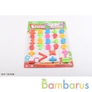 Цифры магнитные на карт. в кор.2*144шт | фото №0