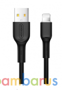 Дата-кабель Joyroom S-M357 Strong elastic data cable lightning (Черный) | фото №0