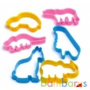 Формочки для лепки каттеры, животные, 6 шт в пак. ТМ "MultiArt" (комплектующие) в кор.300шт | фото №0