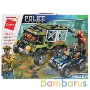 Конструктор пласт. полиция, с фигурками, 344дет. в кор. в кор.12шт | фото №0