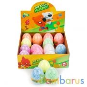 Шариковый пластилин MultiArt МИМИМИШКИ незастывающий в яйце в дисплее уп-16шт в кор.4уп | фото №0