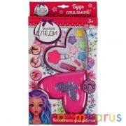 Косметика ДЛЯ ДЕВОЧЕК тени, помада, лак для ногтей, кор МИЛАЯ ЛЕДИ в кор.2*60шт | фото №0