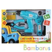 Набор строит. инструментов Синий Трактор в кор. Играем вместе в кор.2*36шт | фото №0