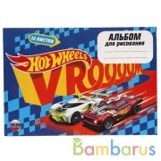 Альбом д/рис ХОТ ВИЛС 12л, скр, Умка в кор.30шт | фото №0