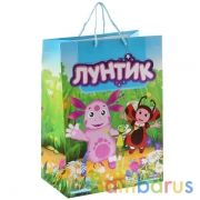 ПАКЕТ ПОДАРОЧНЫЙ "ИГРАЕМ ВМЕСТЕ" ЛУНТИК 33Х46Х20СМ, ГЛЯНЦЕВЫЙ В ПАК. УП-12ШТ в кор.6уп | фото №0