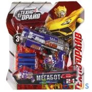 Бластер трансформирующийся с мягкими пулями на блистере ТМ "ТЕХНОДРАЙВ" в кор.2*36шт | фото №0