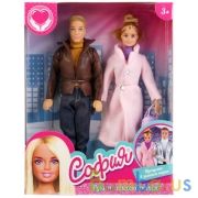 КУКЛА 29СМ, ТМ КАРАПУЗ, СОФИЯ С СЕМЬЕЙ, В ОСЕННЕЙ ОДЕЖДЕ В РУСС. КОР. в кор.24шт | фото №0