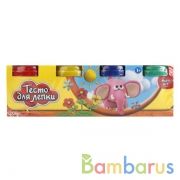 НАБОР "ТЕСТО ДЛЯ ЛЕПКИ" "MULTIART" (4 ШТ.Х50 ГР.) В СТАКАНЕ В КОР. (РУСС. УП.) в кор.2*24шт | фото №0