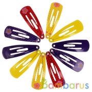 Аксессуары д/девочек СКАЗОЧНЫЙ ПАТРУЛЬ 10 заколок на карт. в пак. МИЛАЯ ЛЕДИ уп-10шт в кор.100уп | фото №0