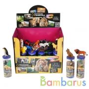 НАБОР ЖИВОТНЫХ "ИГРАЕМ ВМЕСТЕ" С АКСЕСС. В ПЛАСТ. ТУБЕ 20СМ В ДИСПЛЕЕ (РУСС. УП.) УП-24ШТ в кор.6уп | фото №0