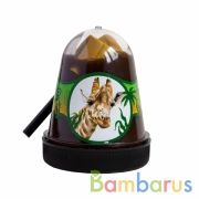 ИГРУШКА ТМ SLIME "JUNGLE" С КОРИЧНЕВЫМИ ПОРОЛОНОВЫМИ КИРПИЧИКАМИ (ЖИРАФ) 130 Г в кор.32шт | фото №0