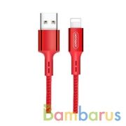 Дата-кабель Joyroom S-M351 ZHIYA Series Braided Data Cable,100cm (lightning) (Красный) | фото №0