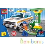 LADA конструктор lada-2106 на заправочной станции, 86 дет. Город мастеров в кор.36шт | фото №0