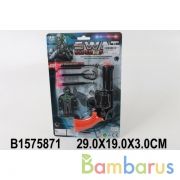 Пистолет с присосками на карт. в кор.2*160шт | фото №0