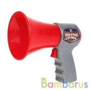 Мегафон ПОЖАРНЫЙ на бат., 14*12*9см ИГРАЕМ ВМЕСТЕ в кор.2*48шт | фото №0