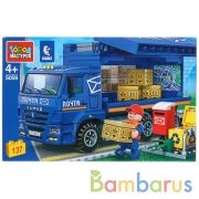 Конструктор "Город мастеров" камаз: почтовая служба, 137дет. в русс. кор. в кор.2*18шт | фото №0