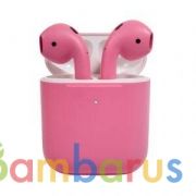 Беспроводные наушники Apple AirPods 2 Color (беспроводная зарядка чехла) Розовый | фото №0