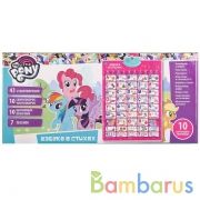 Говорящий плакат на бат. Азбука в стихах. "My little Pony", руссифиц. в кор. ТМ "Умка" в кор.30шт | фото №0