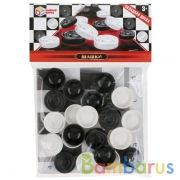 Настольная игра Шашки в пакете с хэдером малого формата. Умные игры в кор.30шт | фото №0