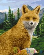 РИСОВАНИЕ ПО НОМЕРАМ НА ХОЛСТЕ, ЛЕСНАЯ ОХОТНИЦА, РАЗМЕР 40*50 в кор.22шт | фото №0