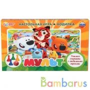 Настольная игра-ходилка Мульт. в кор. Умные игры в кор.20шт | фото №0