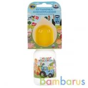 Синий трактор. Бутылочка для кормления 125мл, без ручек. Умка в кор.6шт | фото №0