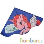 Возд.змей Летающий пони, 135х65см, цвет в ассорт. в сумке в кор.50шт | фото №0