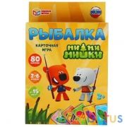 РЫБАЛКА. Развивающие карточки. МиМишки. 80 карточек 55х85мм. Кор: 138х170х40мм Умные игры в кор.50шт | фото №0