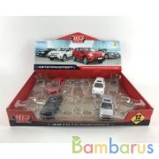 Машина металл TOYOTA CAMRY/RAV4 длина 12 см, двери, багаж, инерц, ассорт. Технопарк уп-12шт в кор6уп | фото №0