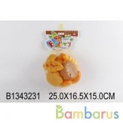 Набор продуктов, пластик в сетке в кор.2*-60шт | фото №0