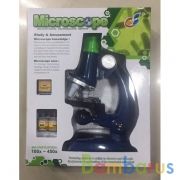 Микроскоп на бат. со светом, с аксесс. в кор. в кор.2*24шт | фото №0